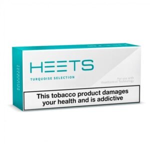 IQOS HEETS Turquoise | Turquoise HEETS Cigarettes (Carton - 200 Sticks)